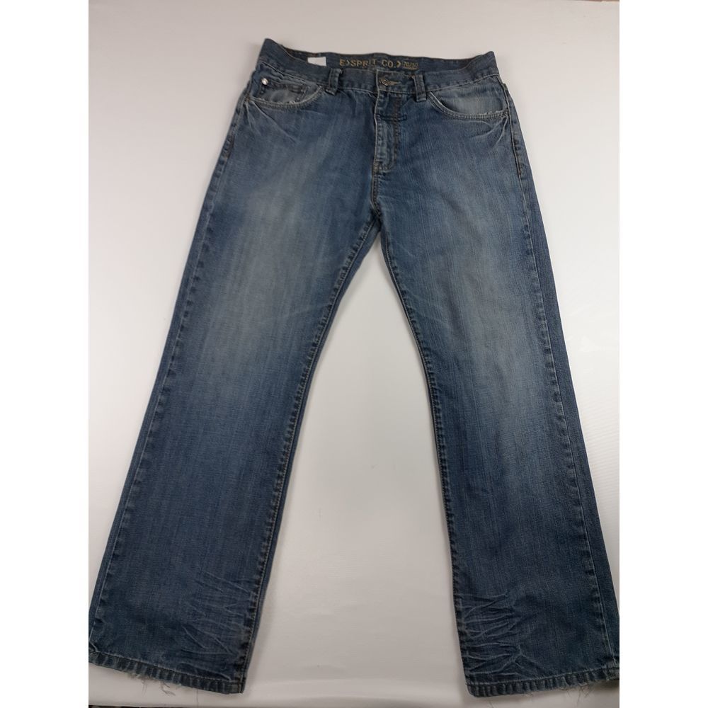 ESPRIT DE CORP JEANS STRAIGHT LEG JEANS SZ 34 X 32